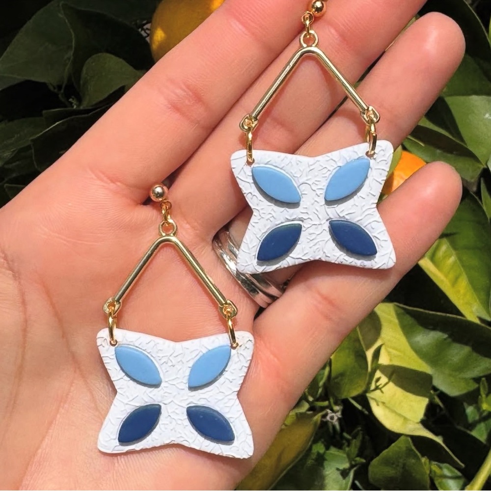 Blue Earrings